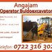Operator buldoexcavator